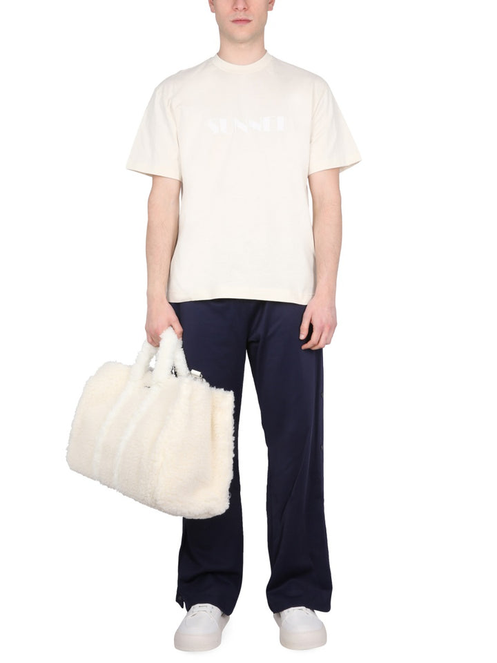 Sunnei T shirt - Beige | Wanan Luxury