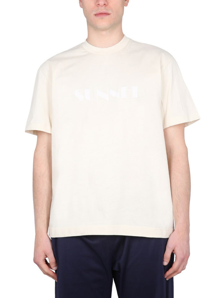 Sunnei T shirt - Beige | Wanan Luxury