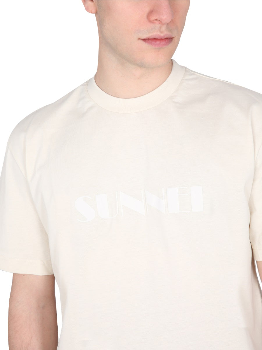 Sunnei T shirt - Beige | Wanan Luxury