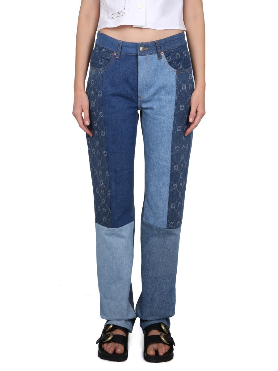 Marine Serre Jeans - Denim | 3fcb69a6fcb84ddae5622d9b2edb227a85531ca8