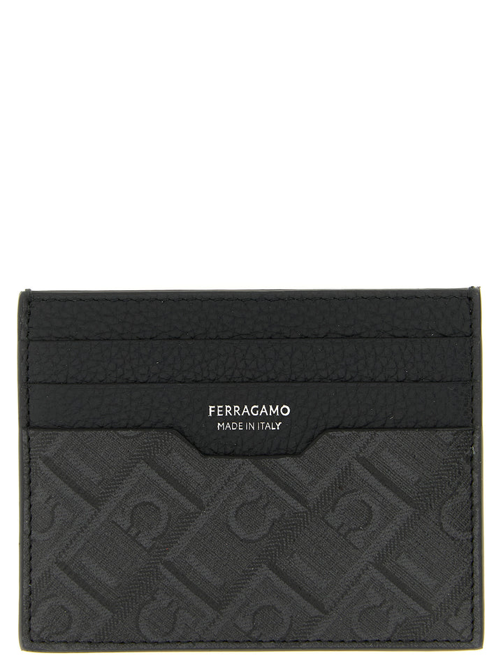 Ferragamo Ferragamo Monogram Portafogli - Nero | da133ab52e0c9a098c42bd65e38e7fec5f7963e3
