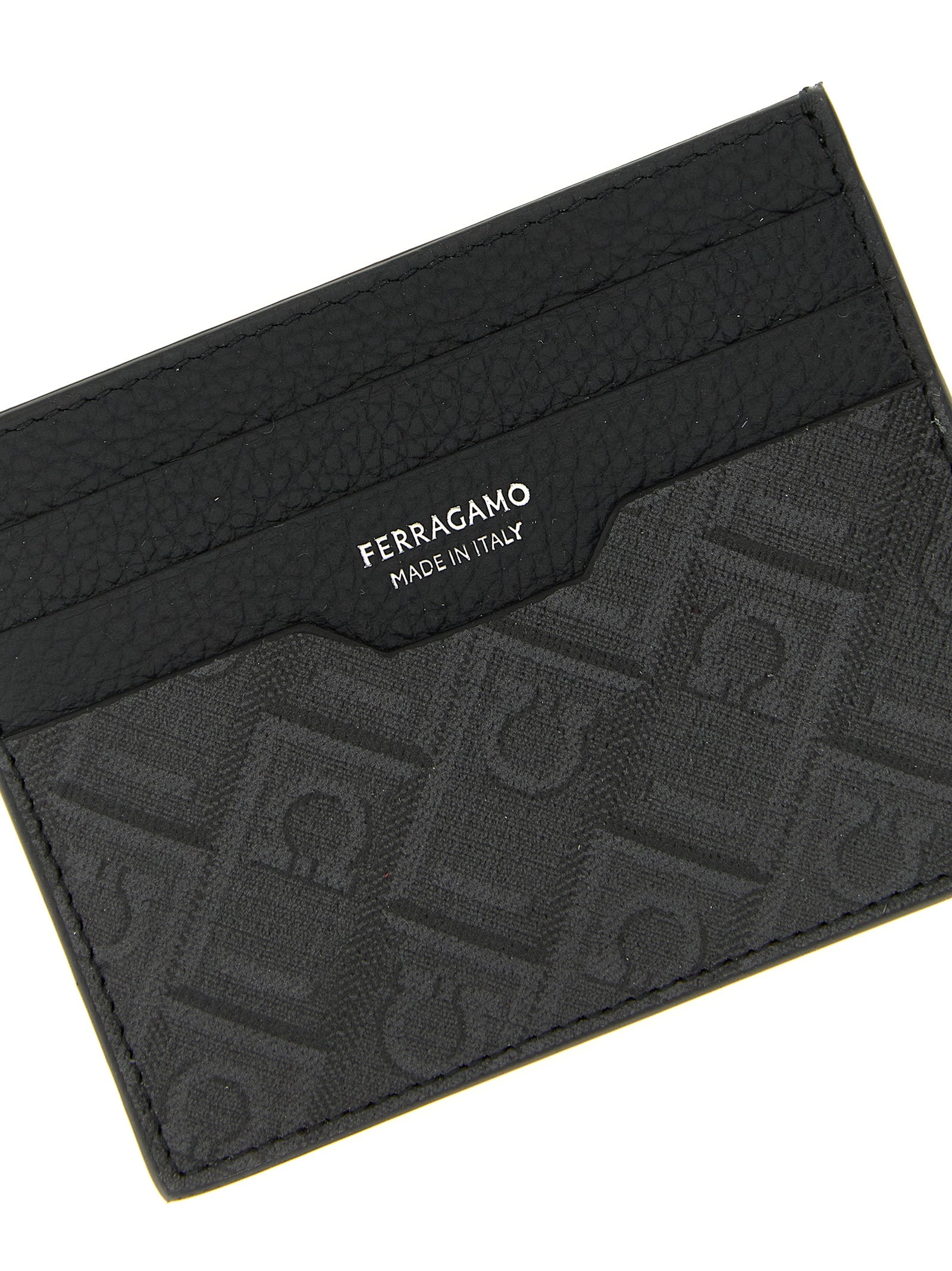 Ferragamo Ferragamo Monogram Portafogli - Nero | 6eb9bfe6c766045eb04c2879213d8d50cce2dfa8