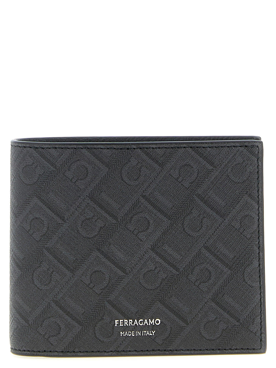 Ferragamo Ferragamo Monogram Portafogli - Nero | f43181ee0ff4156177fbfa0b75fb9081cbf49c93