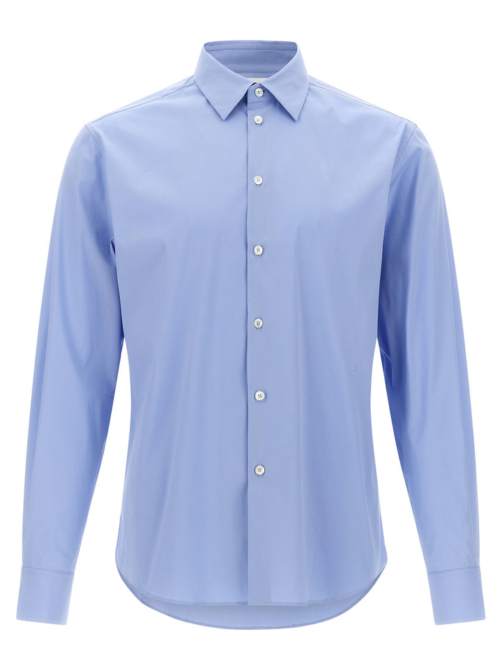 Ferragamo Poplin Shirt Camicie - Celeste | fb1412fdfb49df533f81d568802c408ddc7fedf3