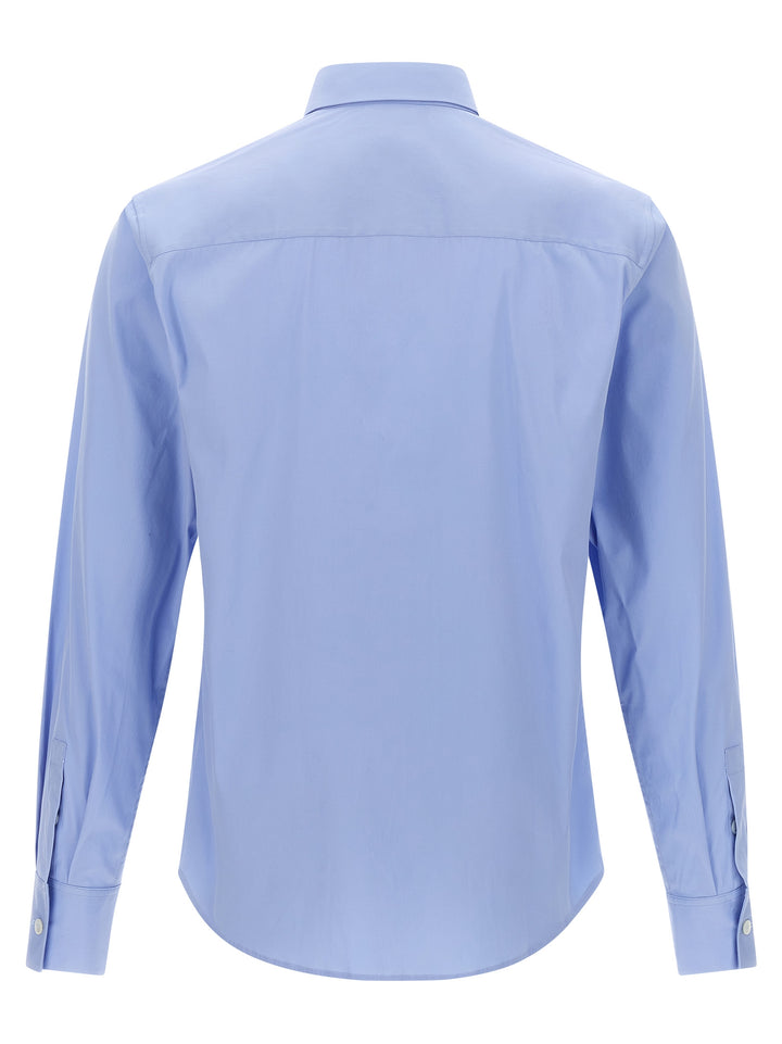 Ferragamo Poplin Shirt Camicie - Celeste | 55505840ed9a7f21a5814e955fef2fba9086a831