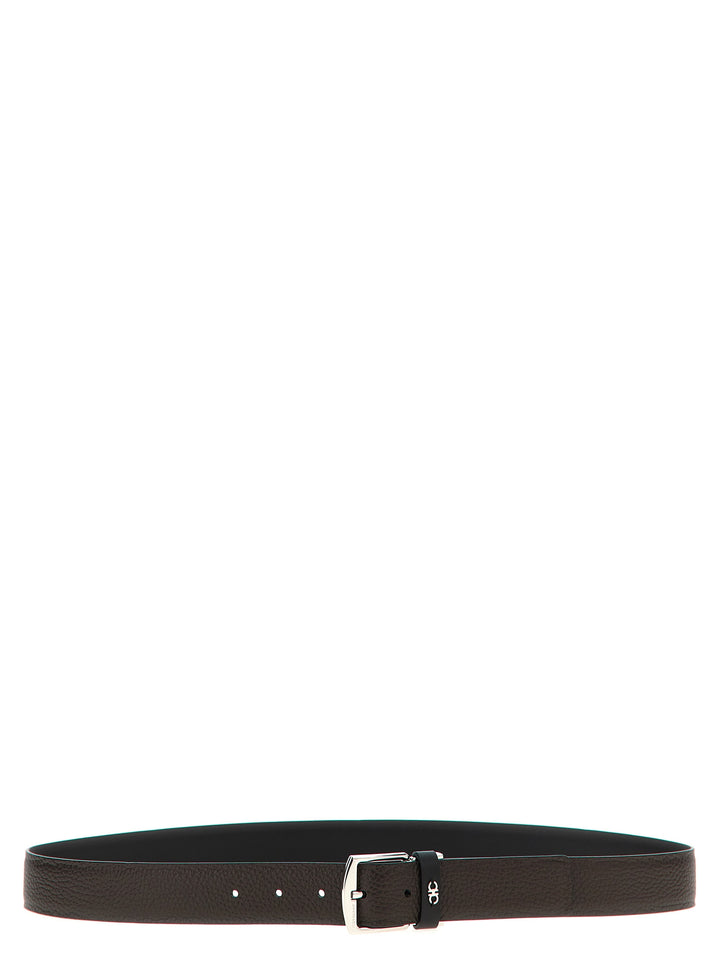 Ferragamo Reversible Belt Cinture - Nero | bbe006c166de0bfd8a21bd5d778f09de33e2a76b