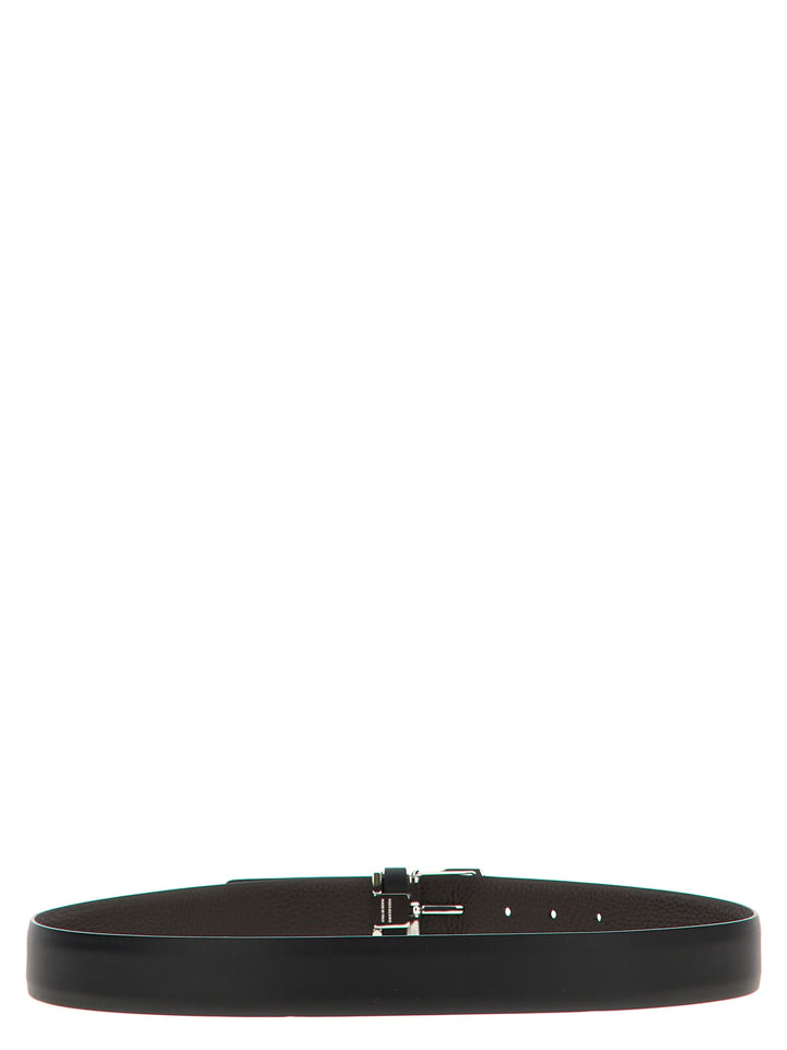Ferragamo Reversible Belt Cinture - Nero | 570e4734a2229ba7af846967db3a1b23acad61bf