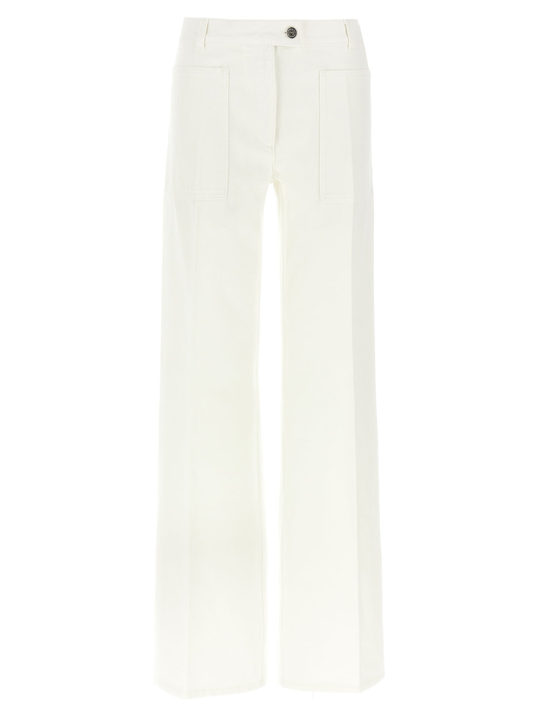Ferragamo Straight Jeans - Bianco | 3b6ecb9a3de302e3823c27c1bd146996a61c583b
