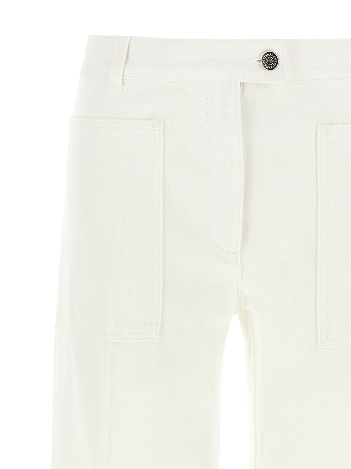 Ferragamo Straight Jeans - Bianco | 8f663819d443ace6284f96321eae549b925cc89c