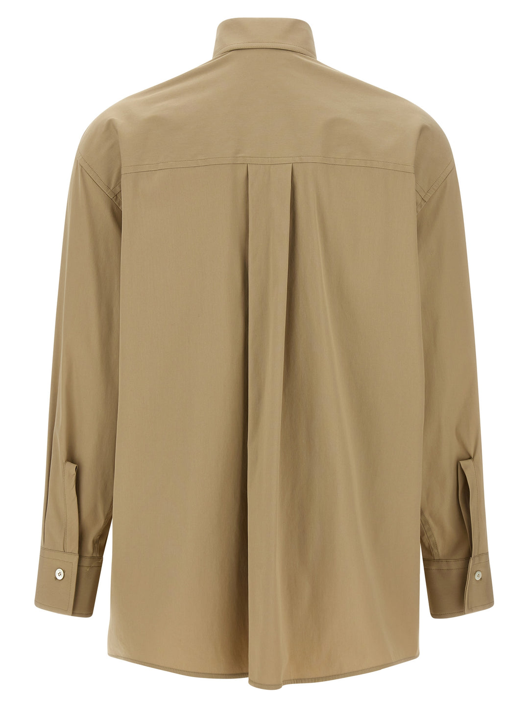 Ferragamo Pannelli Shirt Camicie - Beige | 93baa135eac7437fe3508e06e1cd6529dc12f430