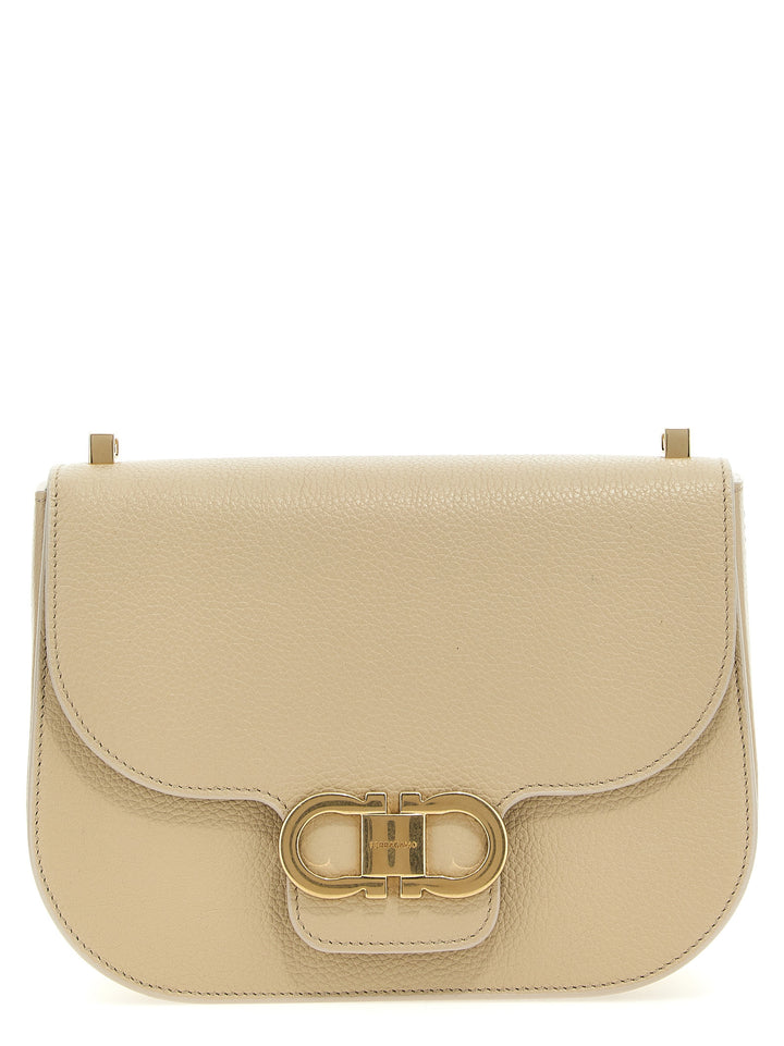 Ferragamo Gancini S Borse a Tracolla - Beige | 2b6c13147049be0814b4dbd2a372fff12cf418a8