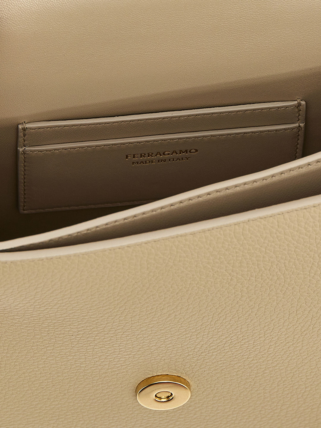 Ferragamo Gancini S Borse a Tracolla - Beige | 6d0052f47ba4788b27db12f38e09bfe643f06c6a