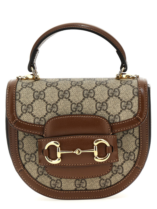 Gucci Horsebit 1955 Borse A Mano Marrone