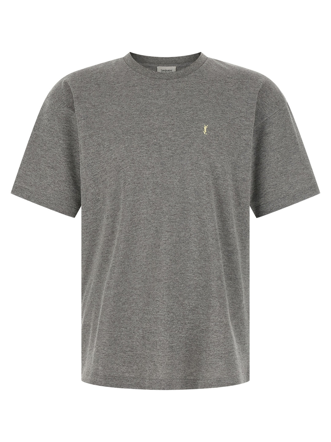 Saint Laurent Cassandre T shirt - Grigio | b3e111b0655e8014e011672fbc2e1391bc92000d