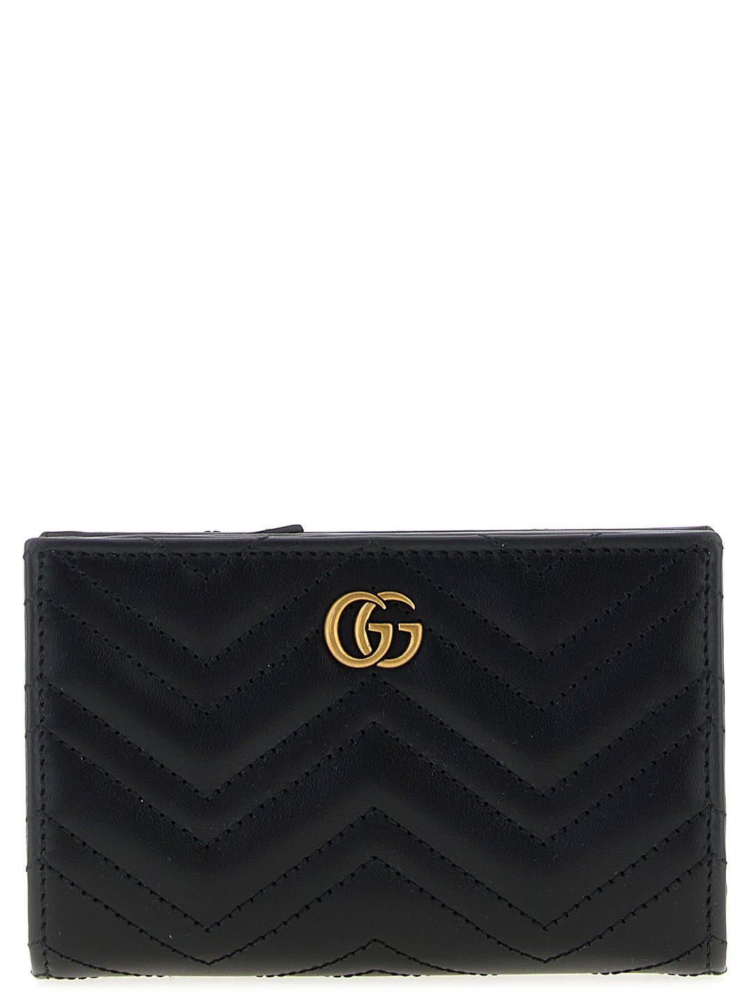Gucci Gg Marmont Portafogli - Nero | fb90c209d581a256a3a8faaf1dd334989b9db834