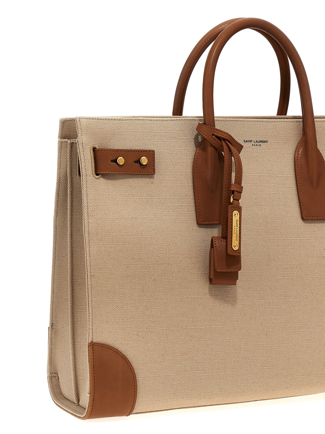 Saint Laurent Sac De Jour Borse a Mano - Beige | 514699da84a06c07dc8fd370c2b3788056ed8c06