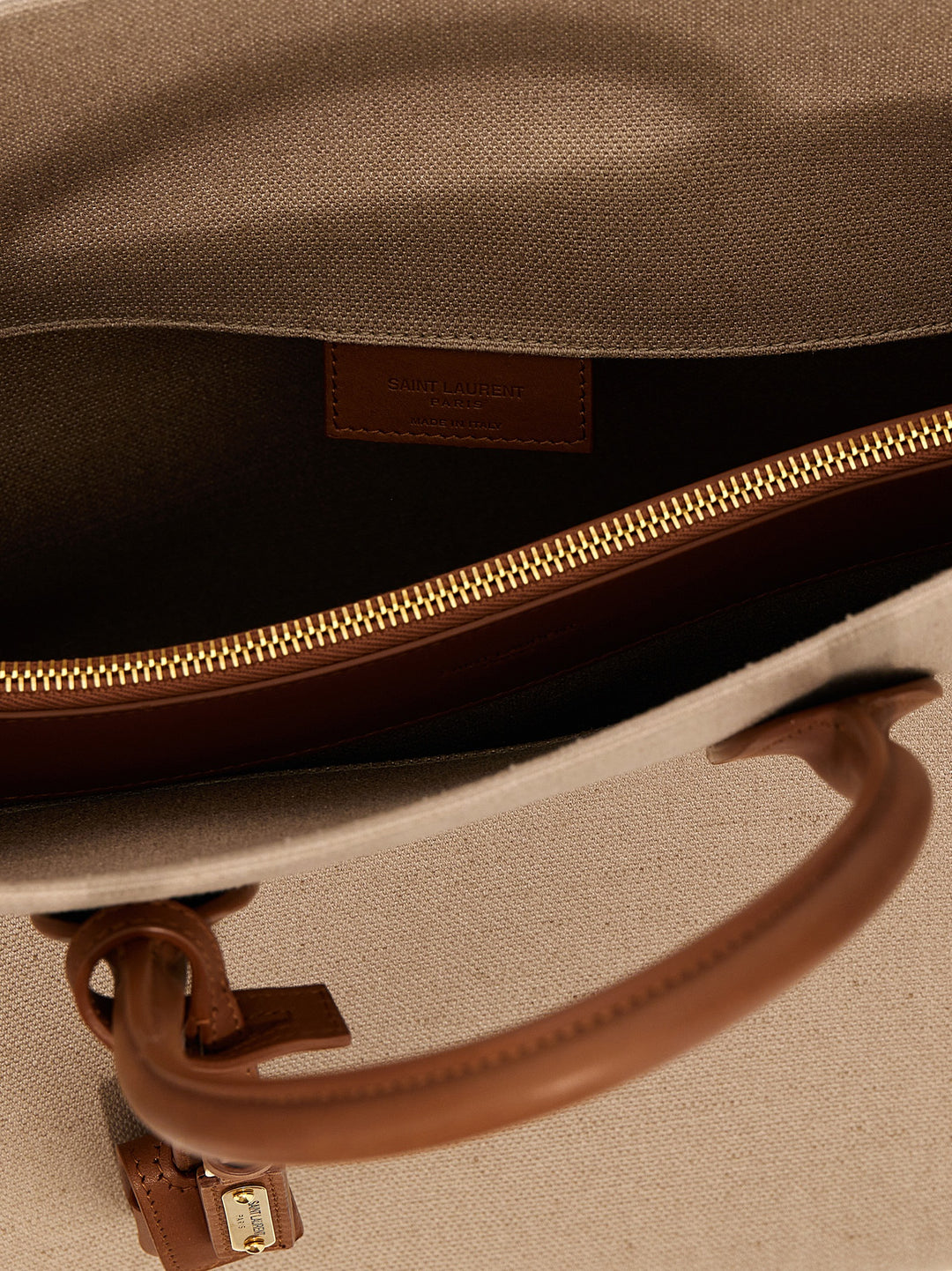 Saint Laurent Sac De Jour Borse a Mano - Beige | eb2433c0b5f2f48eec92ce675ad6049a77799ee0