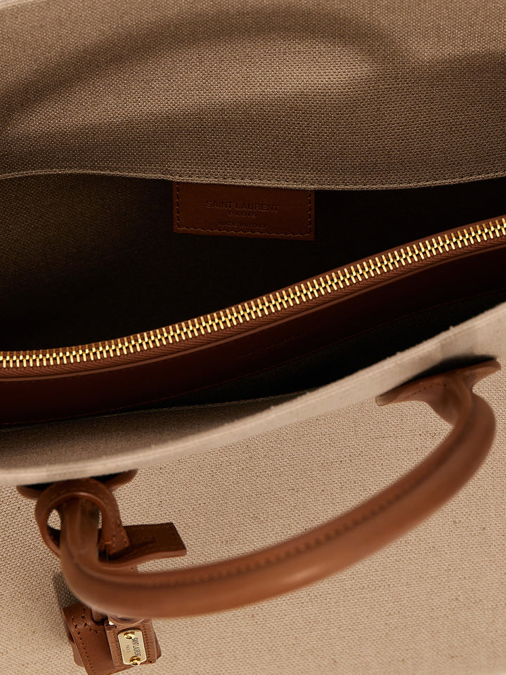 Saint Laurent Sac De Jour Borse a Mano - Beige | eb2433c0b5f2f48eec92ce675ad6049a77799ee0