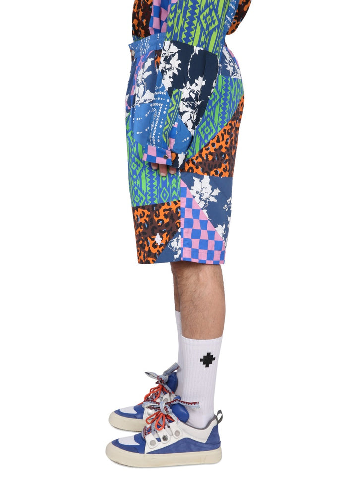 Marcelo Burlon Shorts - Blu | Wanan Luxury