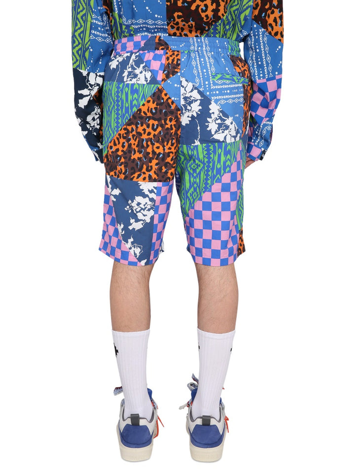 Marcelo Burlon Shorts - Blu | Wanan Luxury