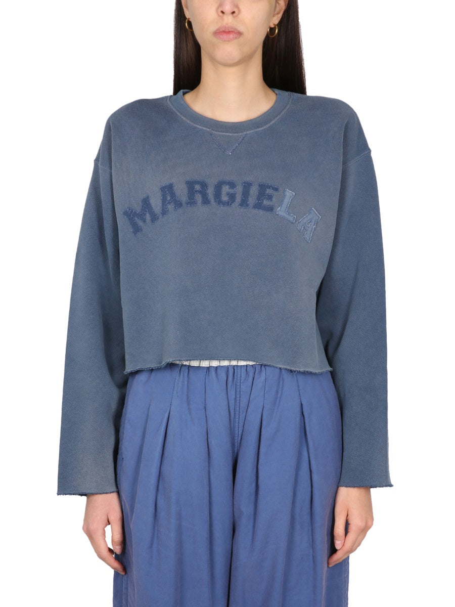 Maison Margiela Felpe - Blu | Wanan Luxury