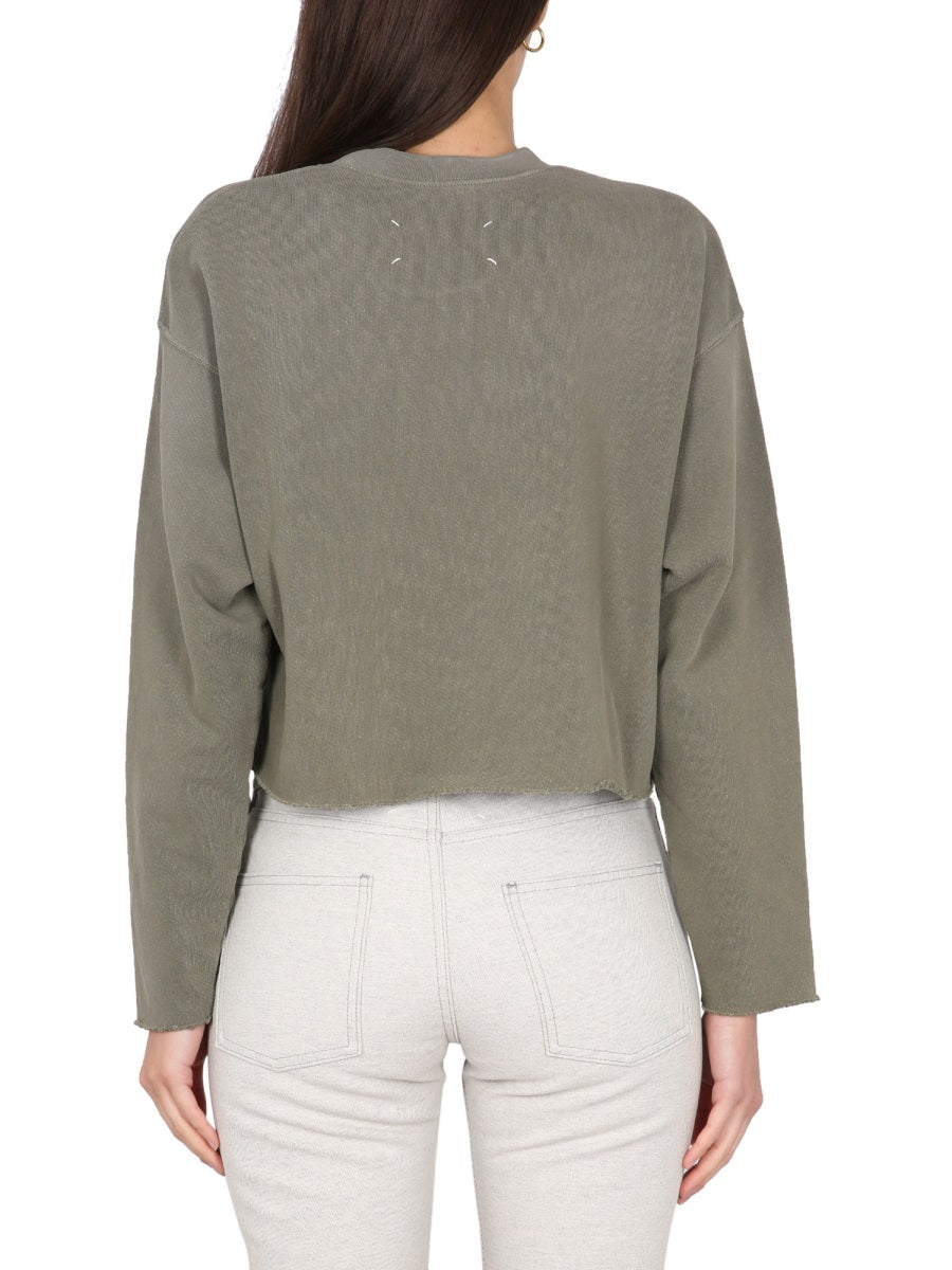 Maison Margiela Felpe - Verde | Wanan Luxury