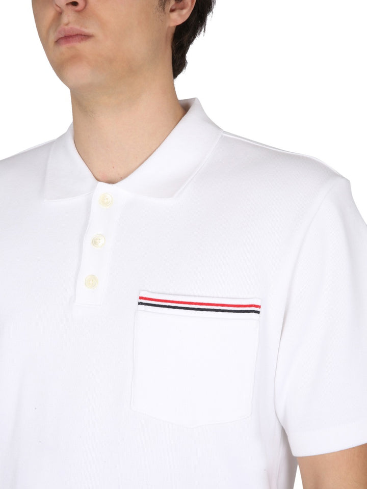 Thom Browne Polo - Bianco | Wanan Luxury