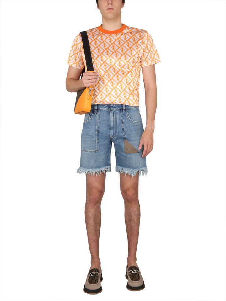Fendi Shorts - Blue | 6eaebdf6e7ec6ca8345a351e2223e676fab4e4b4