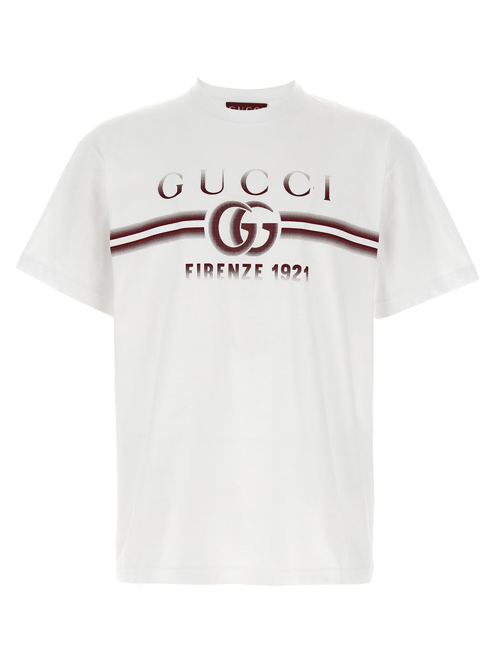 Gucci Gucci Print T shirt - Bianco | ef24e16bb5db2f4072fabea2b4f5d0f666431108