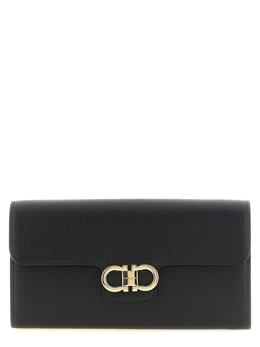 Ferragamo Gancini Portafogli - Nero | 7928f4f51ec06004607a0fffe687b269c3da29cc