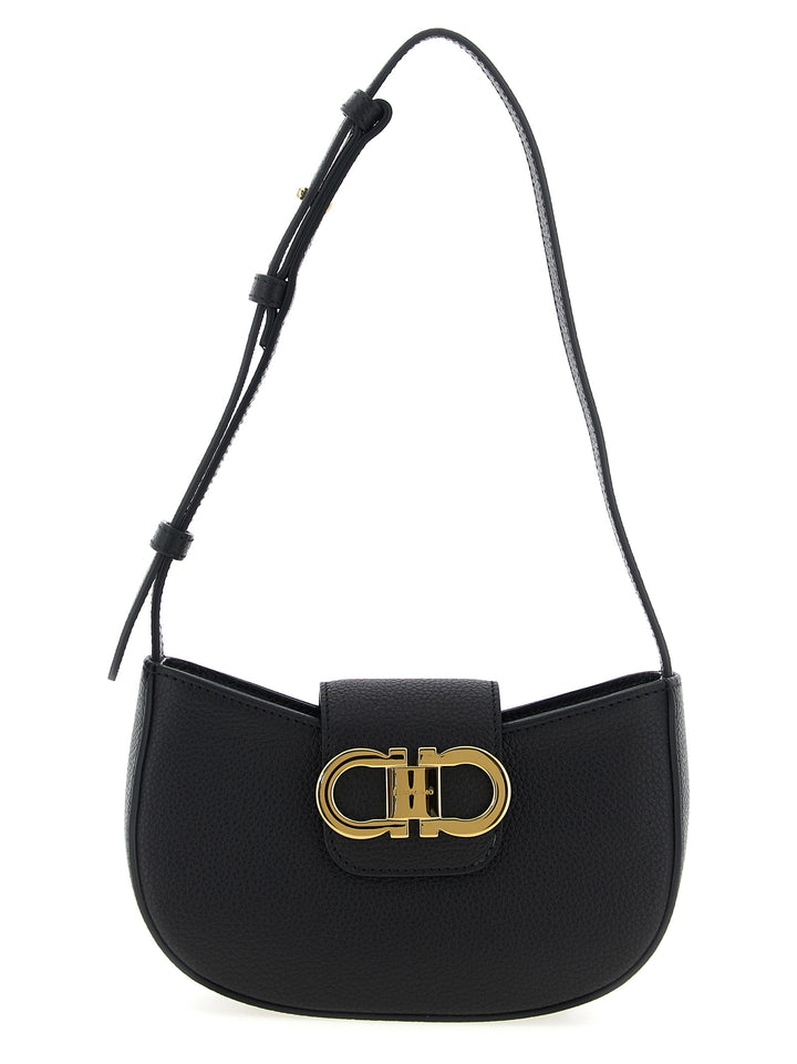 Ferragamo Gabry Borse a Spalla e Tracolla - Nero | cf6e5fc6bab2c90a4d6c50d32eaf7febf40e44bb