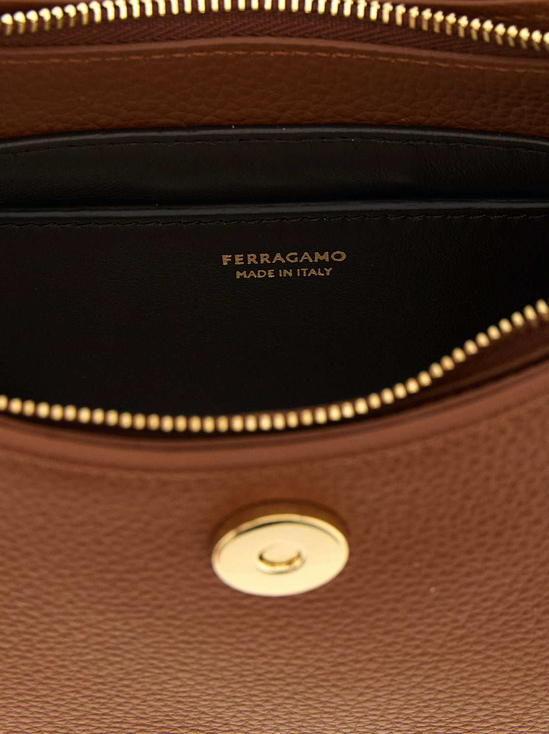 Ferragamo Gabry Borse a Spalla e Tracolla - Marrone | 408315cf4a3a33412e0c9beabc803702010ae246