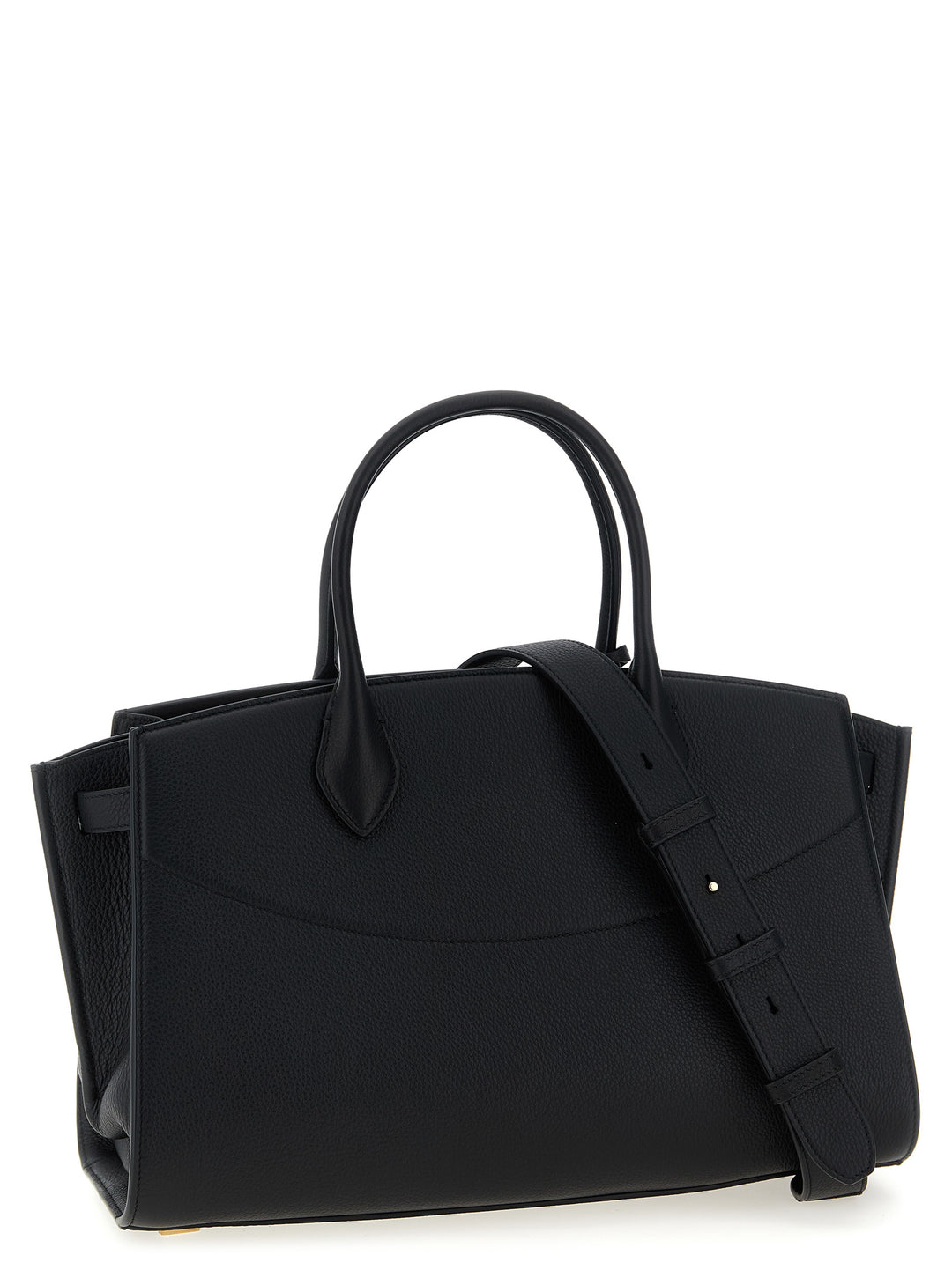 Ferragamo New Ferragamo Studio Soft (L) Borse a Mano - Nero | c1947d258ff9dc0b84f06c008edc0123c350ebba
