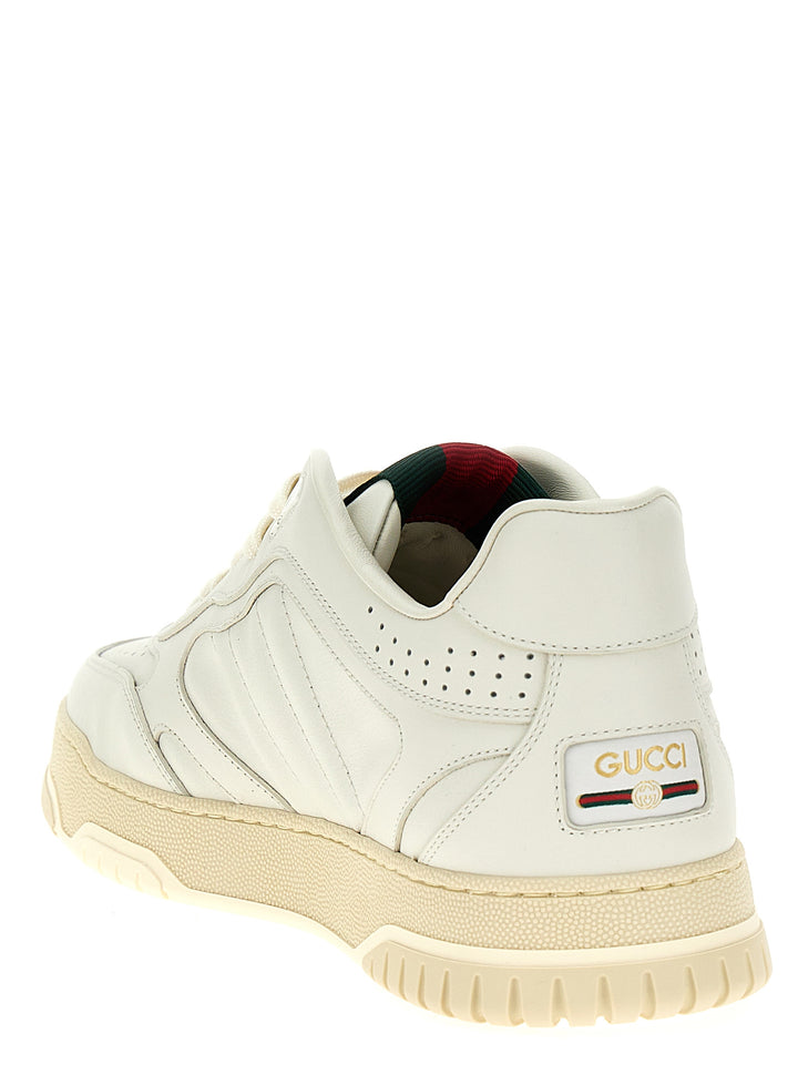 Gucci Re-Web Sneakers - Bianco | bca96c3d7391622c2e999fc768883ca3d5d2691c