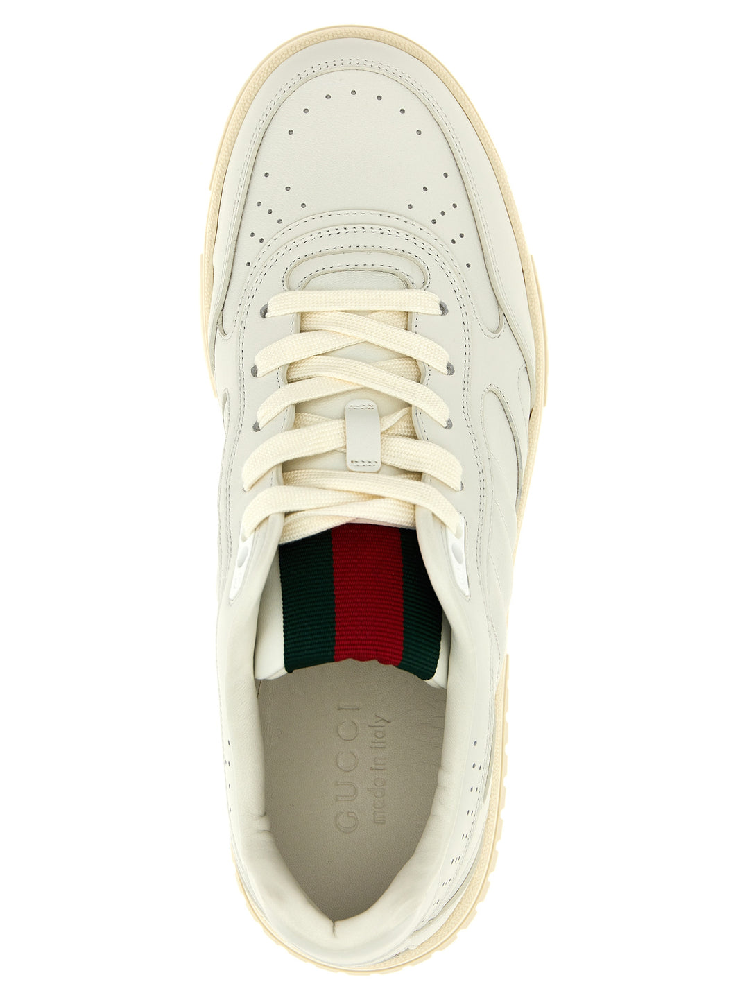 Gucci Re-Web Sneakers - Bianco | b4757b1a2776c49537626abfb036b332d59fc1f3