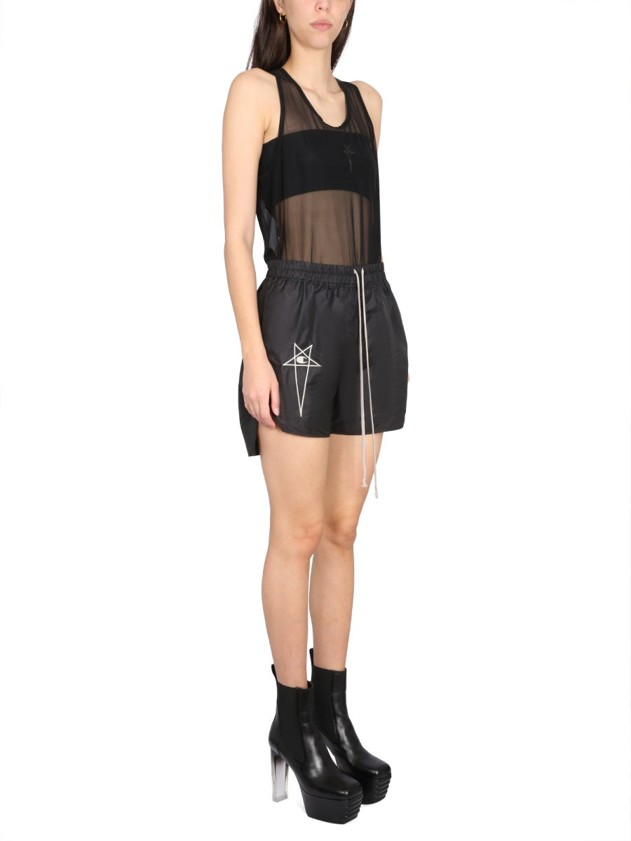 Rick Owens x Champion Top - Nero | Wanan Luxury