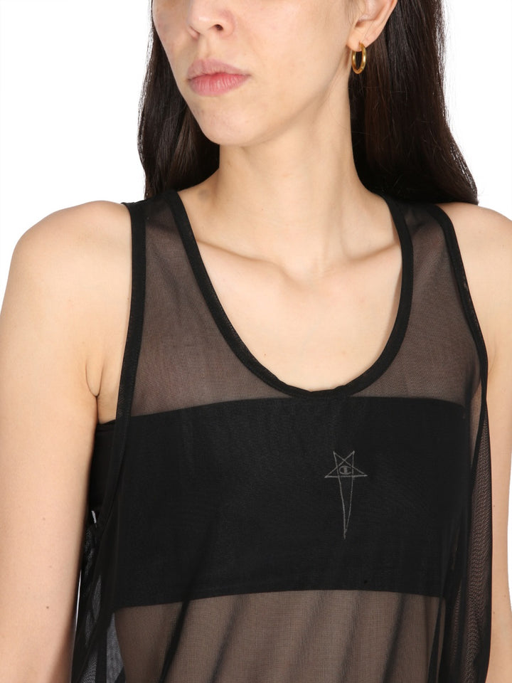 Rick Owens x Champion Top - Nero | Wanan Luxury