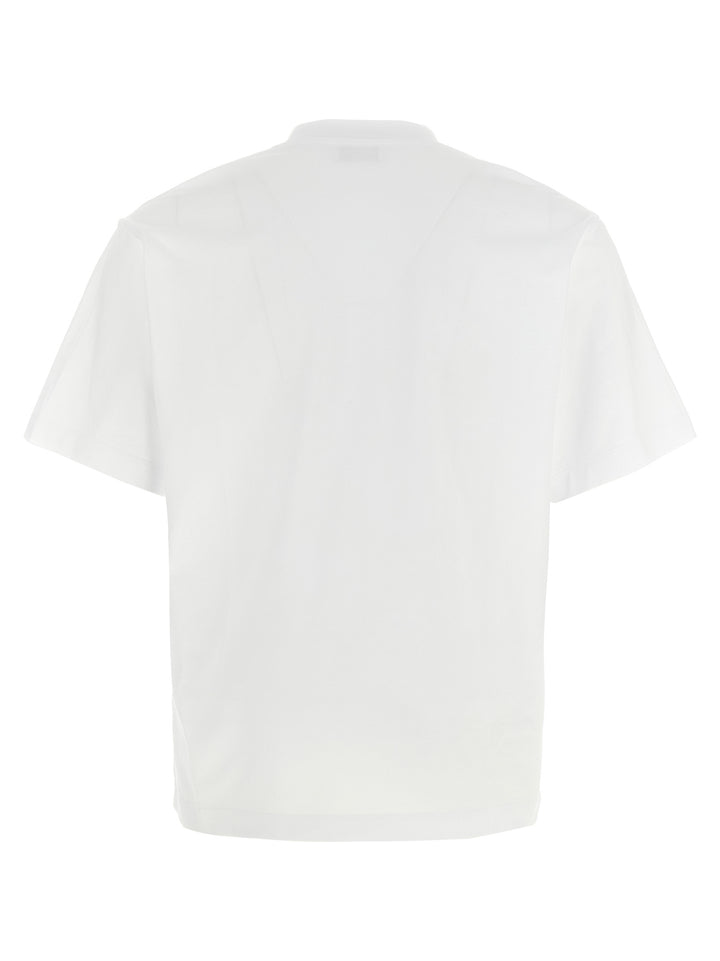 Ferragamo Firma T shirt - Bianco/Nero | 44e9dc2d5d5f6f3d2044fd7789d2d2e28a976285