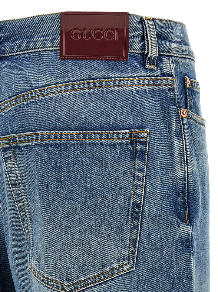 Gucci Boyfriend Jeans - Blu | 2d551f8f2770294ac30ca756bda0c4791faab8c4
