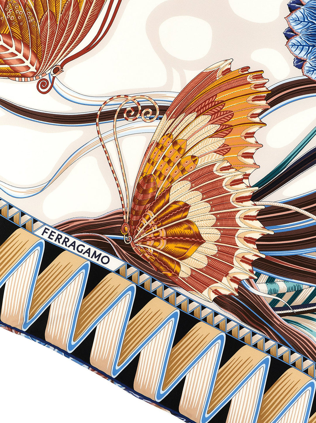 Ferragamo Giada Sciarpe - Multicolor | 1792e4a6a87e26de001db9b03ea8c3f9fea36a15