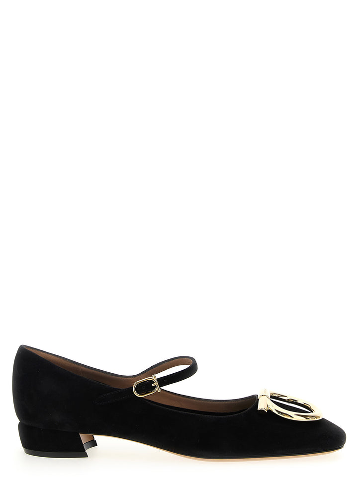 Ferragamo Marry 2 Flat shoes - Nero | 6e24dd9c59c54977d5a6a097cdf83c2af5800f03