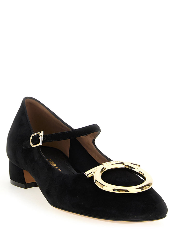Ferragamo Marry 2 Flat shoes - Nero | 5097880cba96519c6bbbd56942fc14f6dca55616