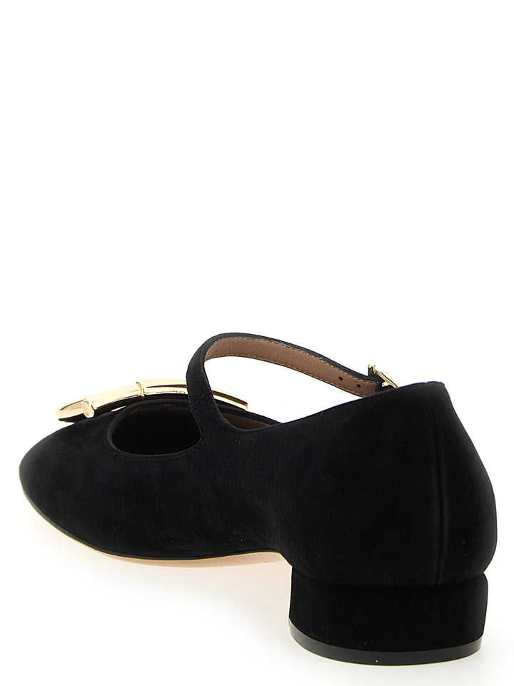Ferragamo Marry 2 Flat shoes - Nero | f99d7ec5b40ac8c44e7c07a98e72e285cc024f17