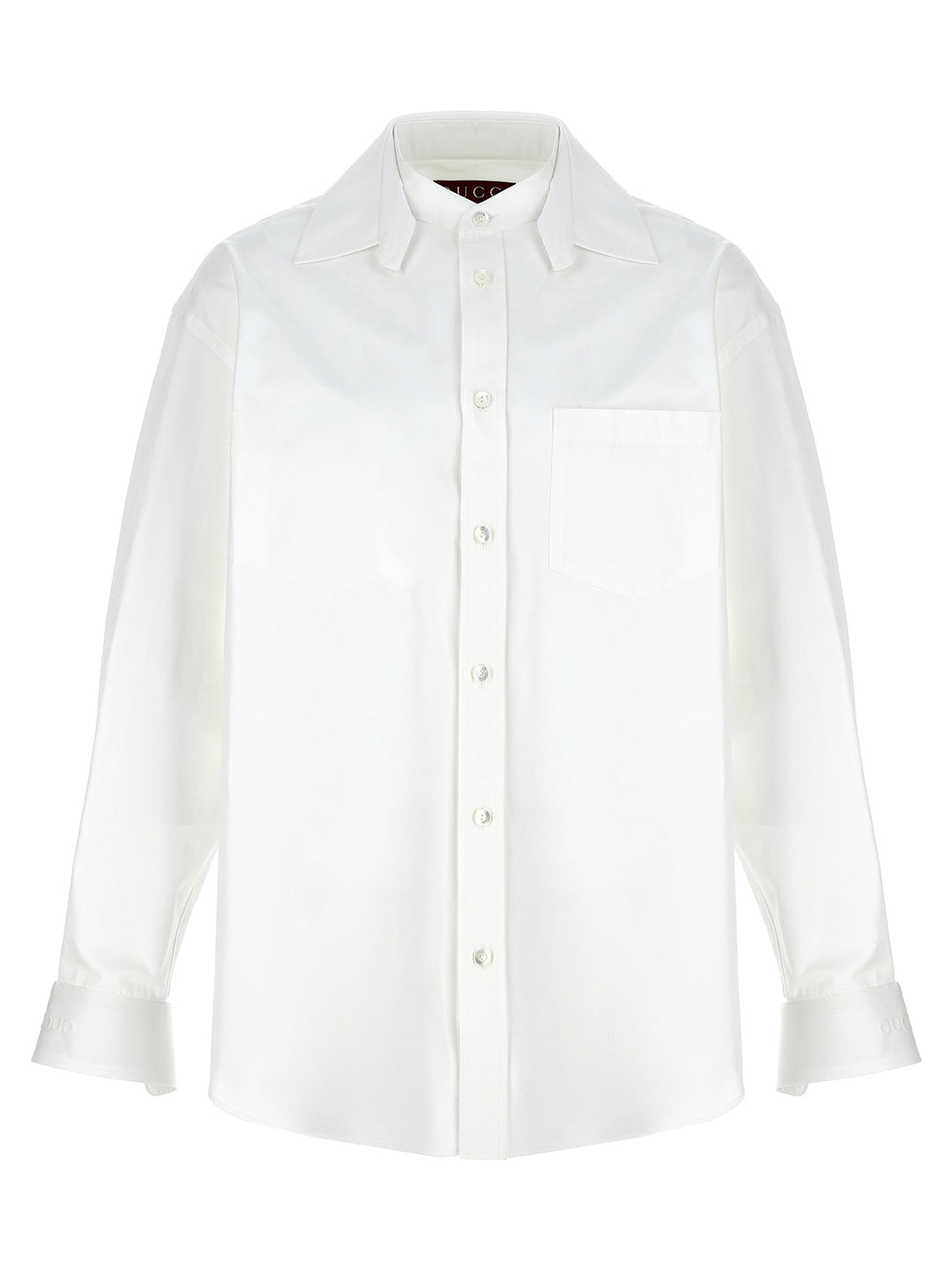 Gucci Double Collar Shirt Camicie - Bianco | e60d5711b493693be5fbcf2d04443c602af90594