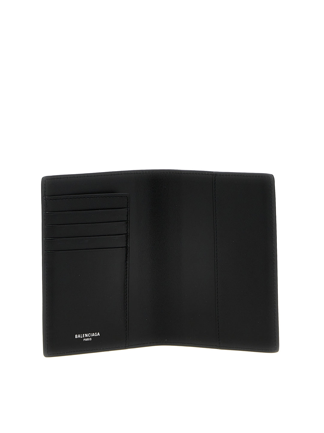 Balenciaga Logo Leather Passport Holder Casa e Lifestyle - Nero | bc35d5593ae2de9d7a7ea5a2e8cc89deec6833f4