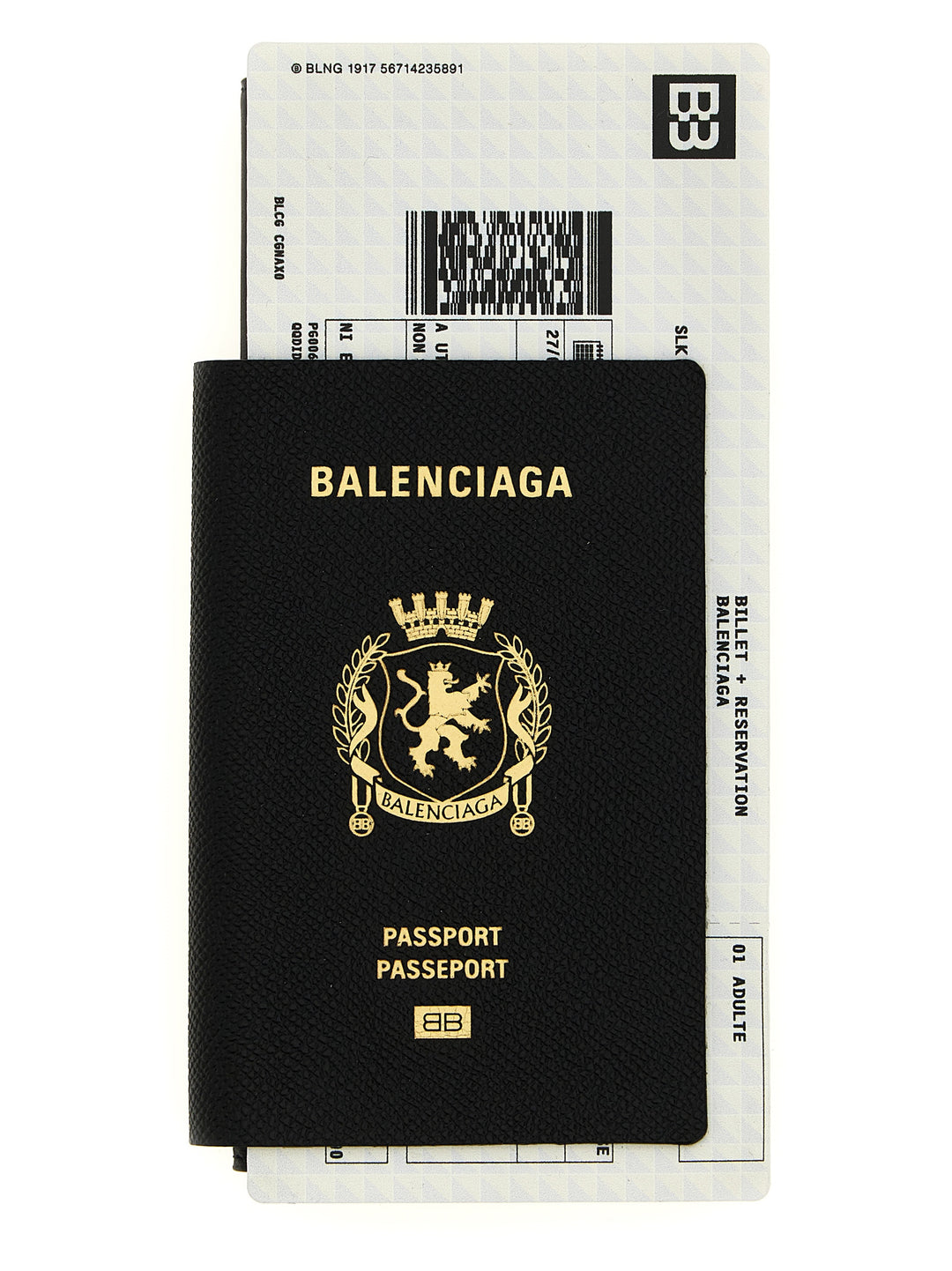 Balenciaga Passport Lungo 1 Biglietto Portafogli - Nero | 290a07fae33e1ddf8b414c8b9d932f3546c9d64e