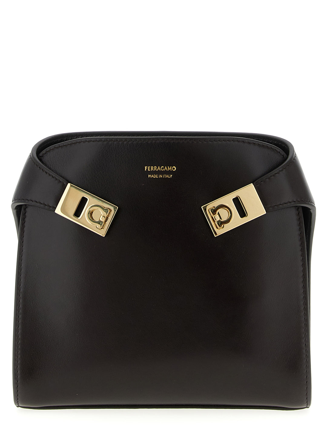 Ferragamo Hug Bb S Borse a Tracolla - Marrone | cce27af4a8a551ab93f2fd3b59973cc3da45f366