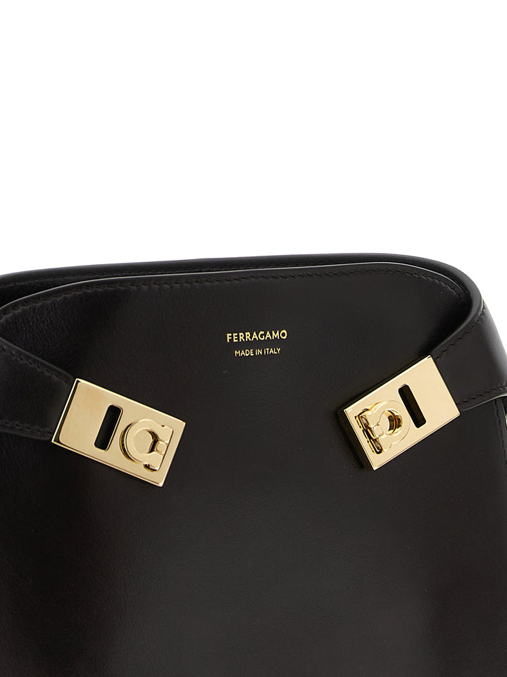 Ferragamo Hug Bb S Borse a Tracolla - Marrone | 8a48d951144c6d88c9a3b4cd18e26978774cdc99