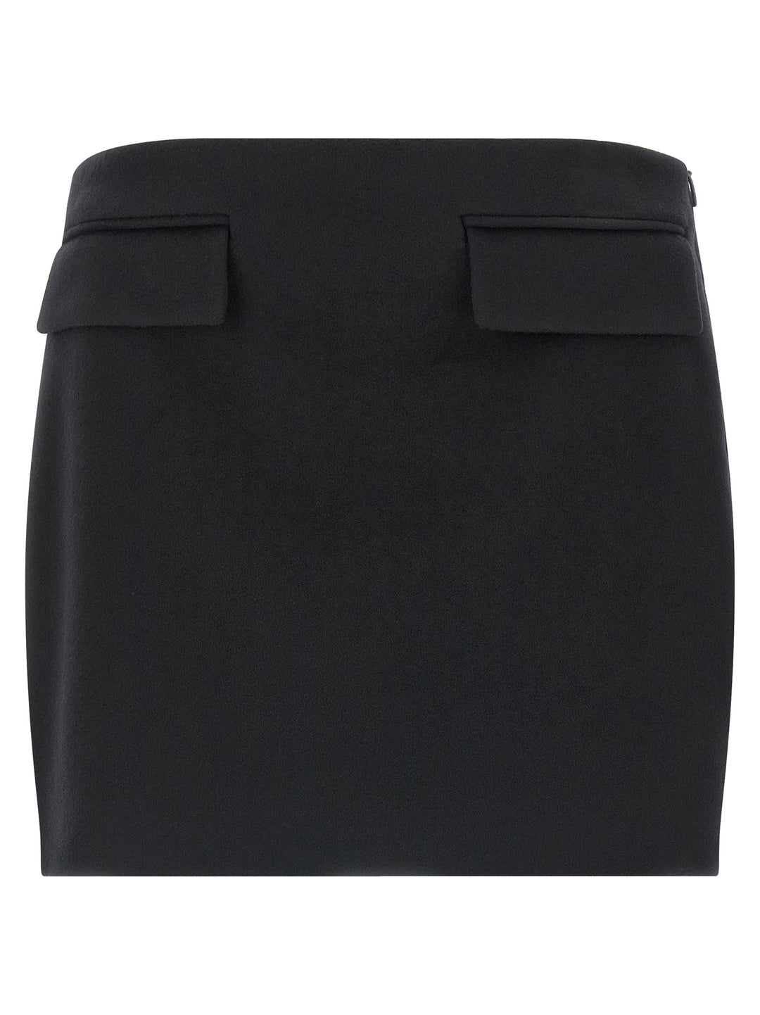 Ferragamo Cashmere Wool Skirt Gonne - Nero | b521a774e98d5ecdb2b268962e427ab4a45c512e