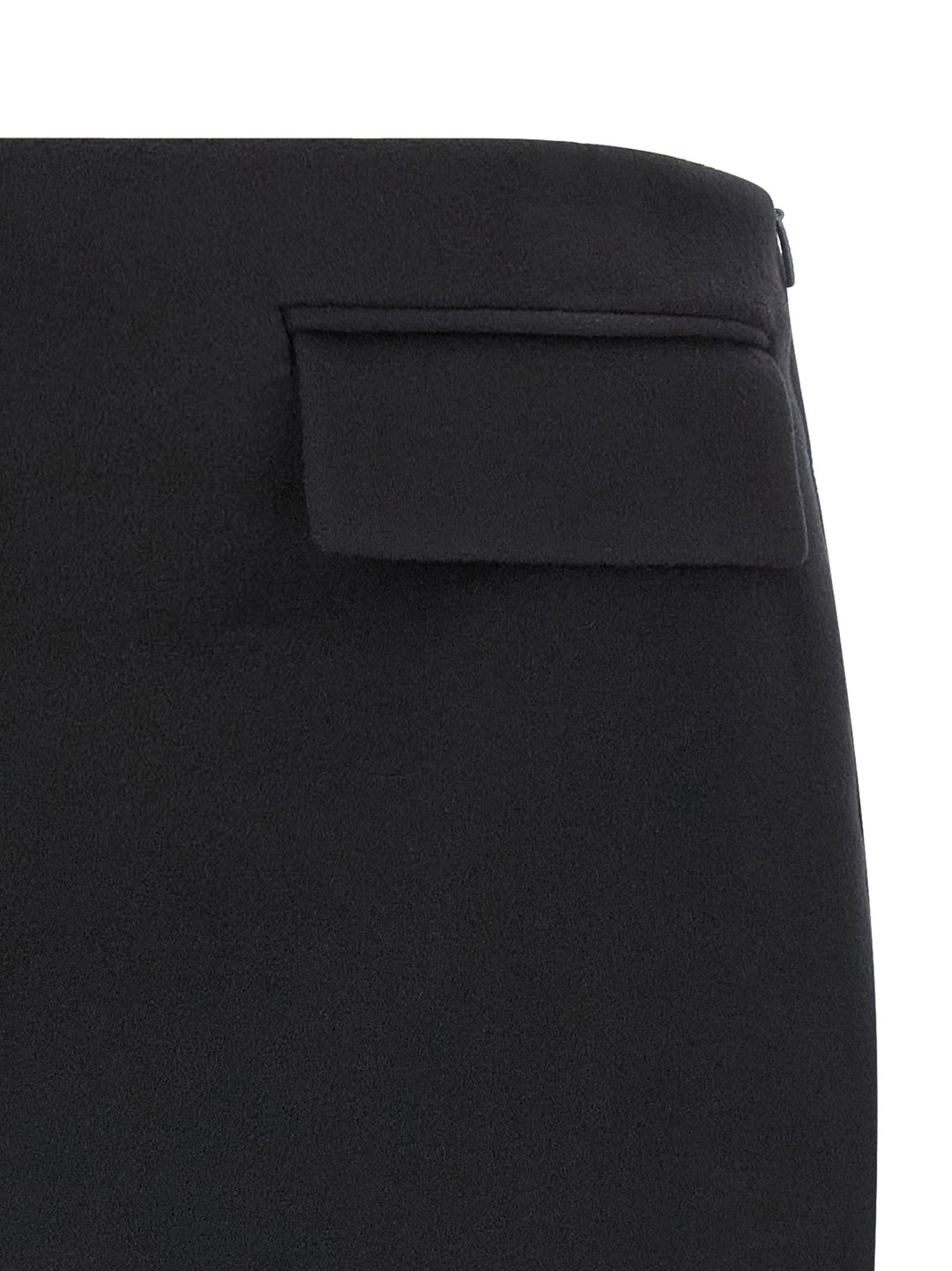 Ferragamo Cashmere Wool Skirt Gonne - Nero | 50b004d5ebd20f9a6325bbea301bed175359348b